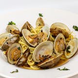 Black Linguine and Clams