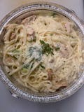 Linguine Alfredo with Chicken & Broccoli