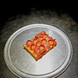 Spicy Pepperoni Square Pizza Slice