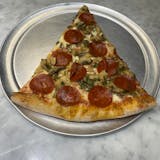 Mushroom & Pepperoni Pizza Slice