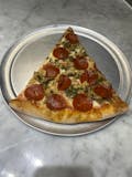 Mushroom & Pepperoni Pizza Slice