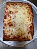 Square Sicilian Cheese Pizza