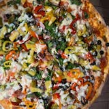 Red Vegetarian Pizza