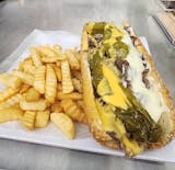 Pizza Steak  & Fries Tuesday