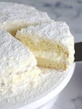 Lemon italian cream cake