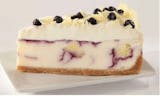 Blueberry cobbler cheesecake