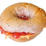 BAGEL WITH BUTTER & JELLY