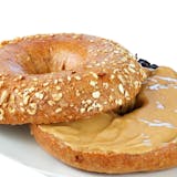 BAGEL WITH PEANUT BUTTER