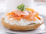 BAGEL WITH LOX CREAM CHEESE