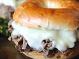 MEAT & CHEESE ON BAGEL OR ROLL