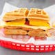 Chicken & Waffles Sandwich Breakfast