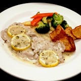 VEAL scaloppine PICCATA  (natural veal)-gluten free