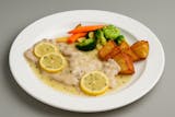 VEAL scaloppine PICCATA  (natural veal)-gluten free