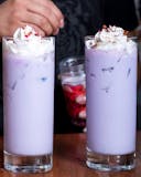 Dreamy taro latte