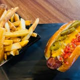 The Devil Dog - with fries