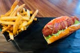 The BLT Dog - with fries