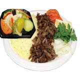 Steak Plate & Salad