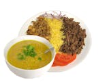 2-Meat Plate With Soup