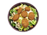 Caesar Salad with Falafel