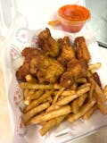 Wings With Fries Lunch