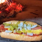 Wood Fired Jumbo Beef Hot Dog