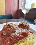 Spaghetti & Beef Meatballs