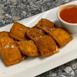 Deep Fried Cheese Ravioli with Dipping Sauce