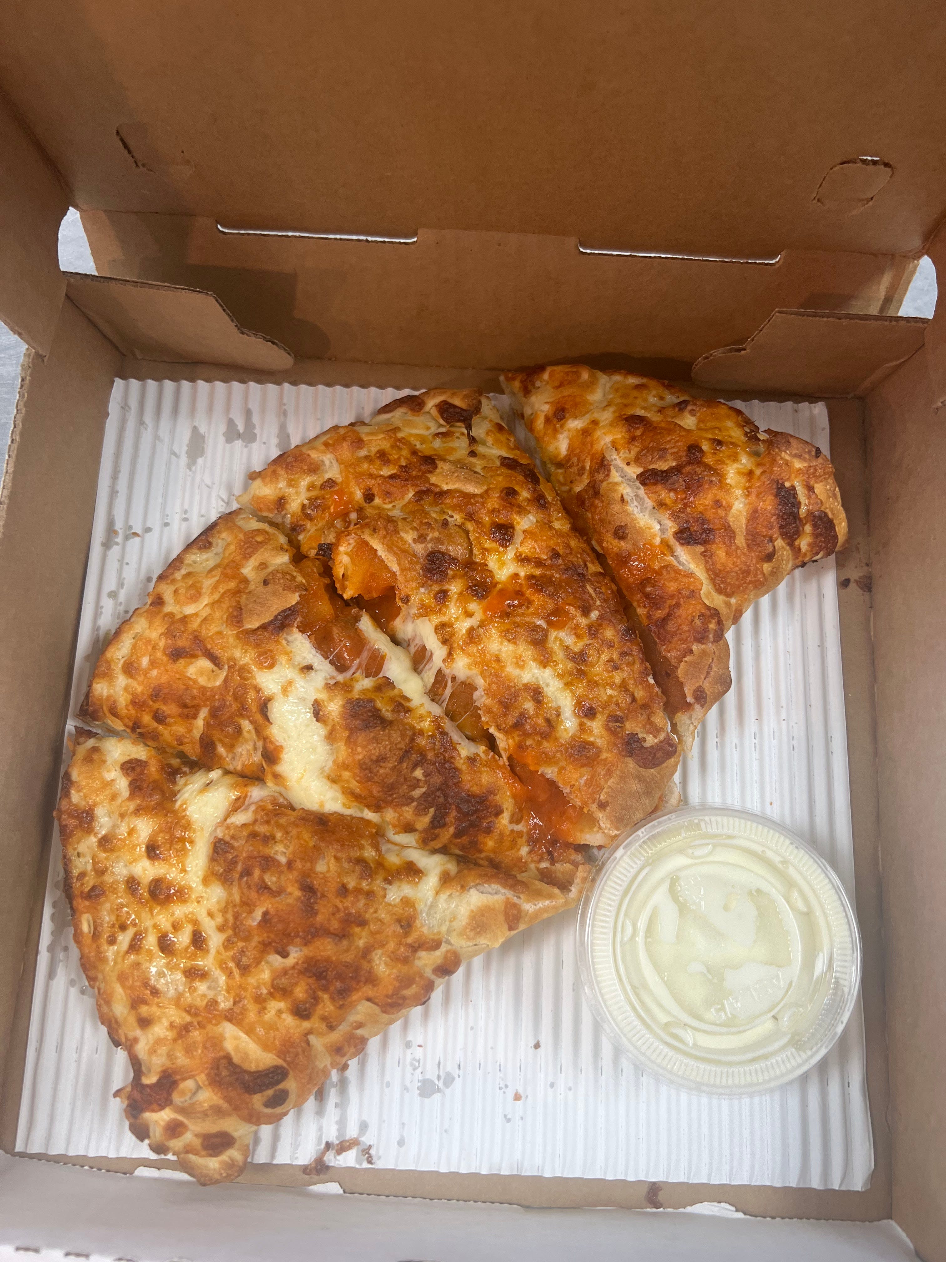 Buffalo Chicken Calzone