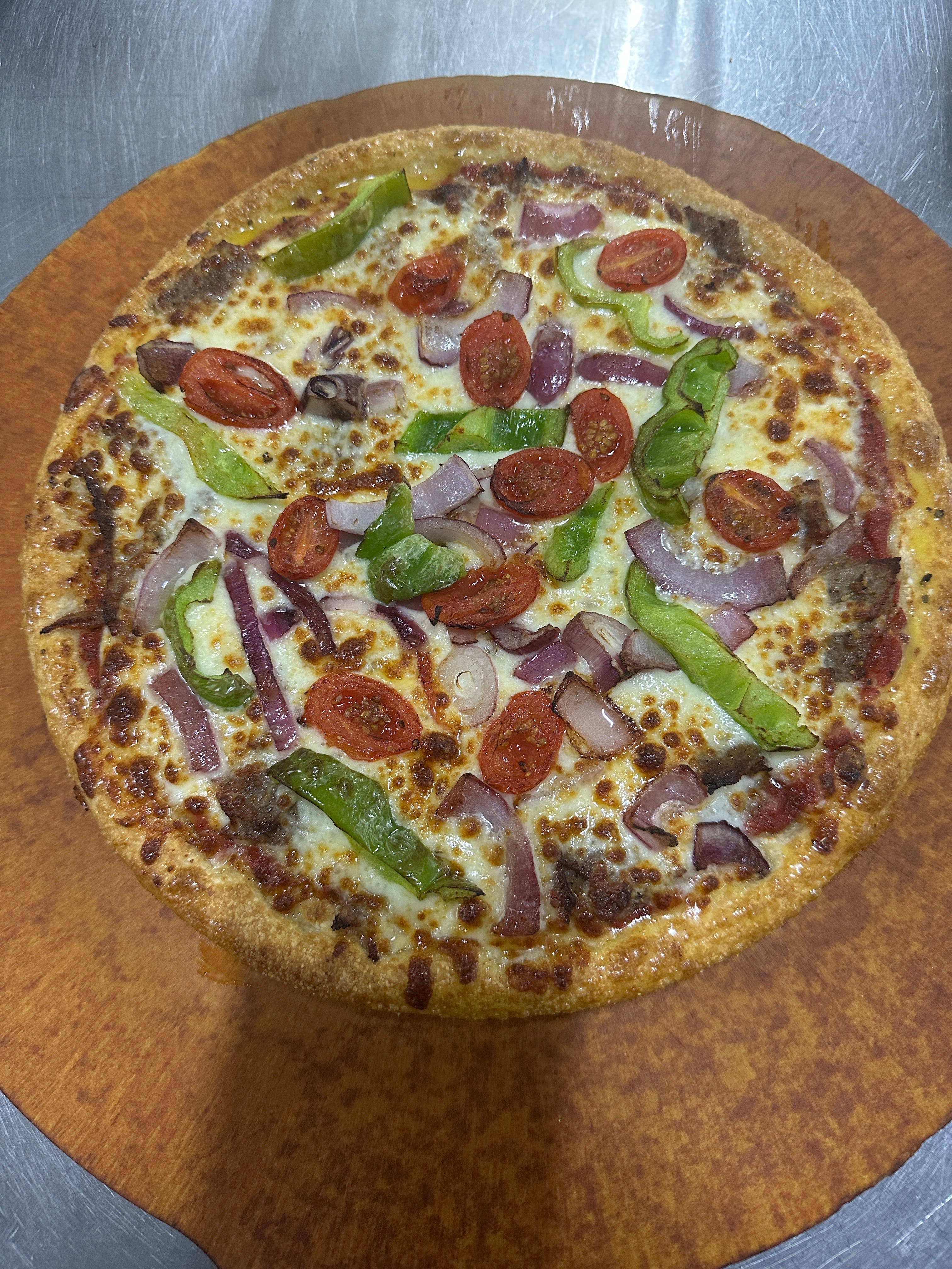 Philly Cheese Steak Pizza