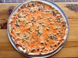 Mushroom Vodka Pizza