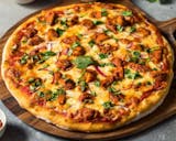 Butter Chicken Pizza