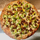 Chili Garlic Veggie Pizza