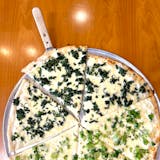 16" White Pizza with Spinach