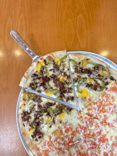 Cheesesteak Pizza