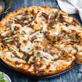 Chicken Marsala Pan Pizza