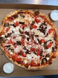 Lamb Gyro Pizza