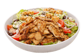 Mediterranean Chicken Gyros Salad