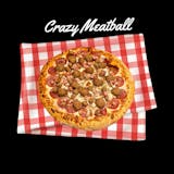 Crazy Meatball Pizza