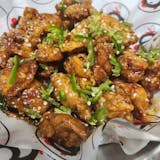 Sweet Spicy Soy Popcorn Chicken