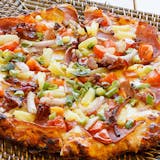 Maui Zaui Pizza with Zesty Red Sauce