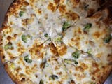 Chicken Alfredo Pizza