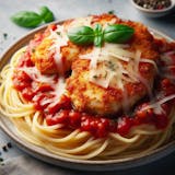 Spaghetti Chicken Parmesan