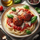 Spaghetti Meatball Parmesan