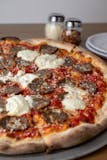 Meatball & Ricotta Cheese Pizza