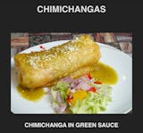 Chimichanga in Green or Red Sauce