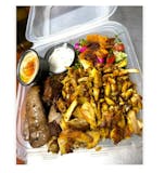 Gyro and Shawarma Mix Platter