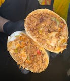 Lamb & Chicken Masala Burrito