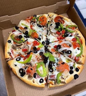 Veggie Thin Crust Pizza