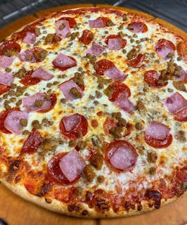 Meatzza Thin Crust Pizza