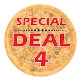 SPECIAL #4 5 X-Large Cheese Pizzas